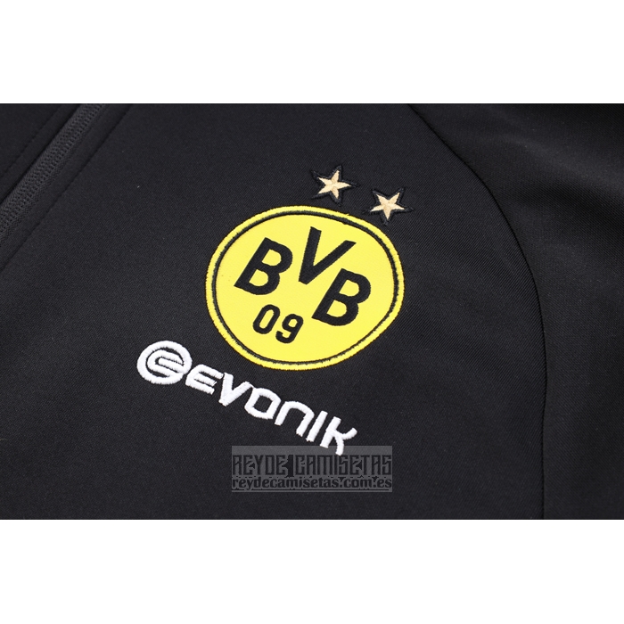 Chandal de Chaqueta del Borussia Dortmund 2023-2024 Negro
